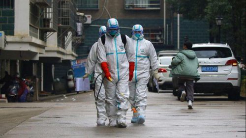Эпидемия коронавируса. Фото AFP