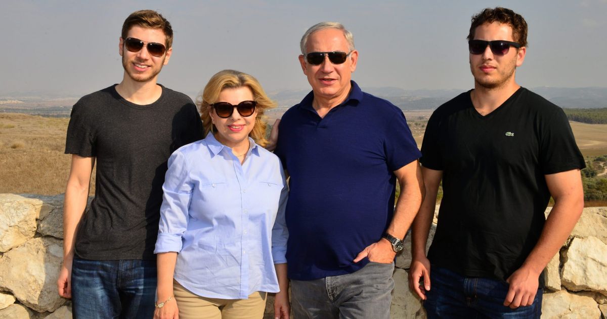 семья премьер-министра Израиля