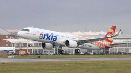 Самолет компании "Аркиа"