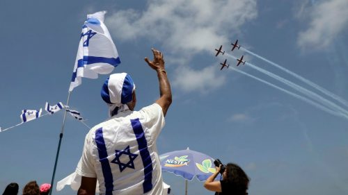 авиашоу на День независимости в Израиле