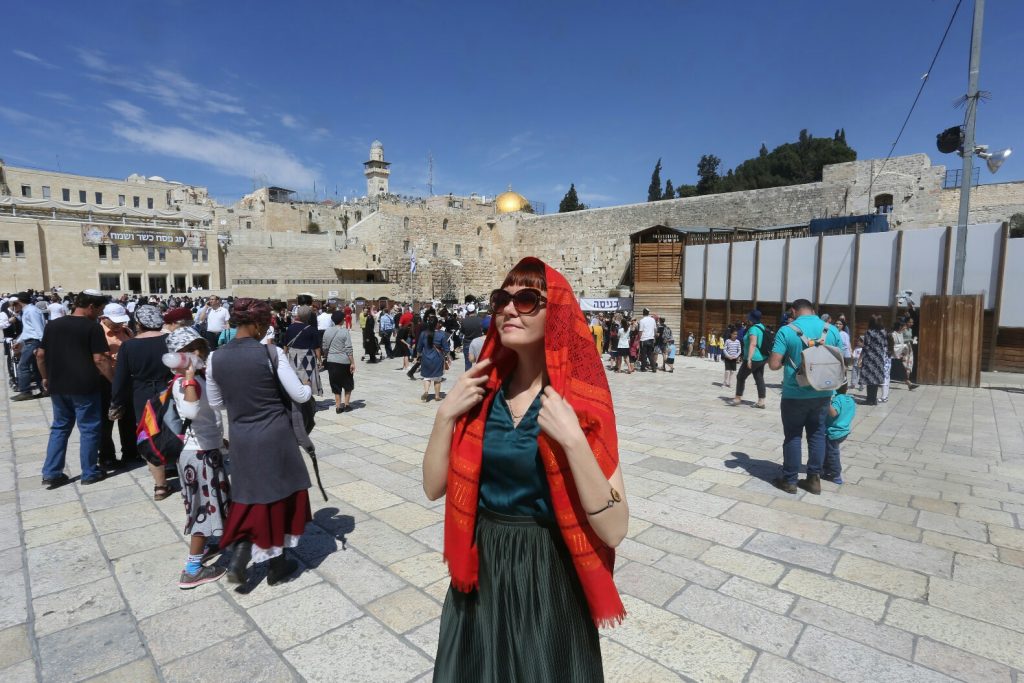 Туристы в Израиле