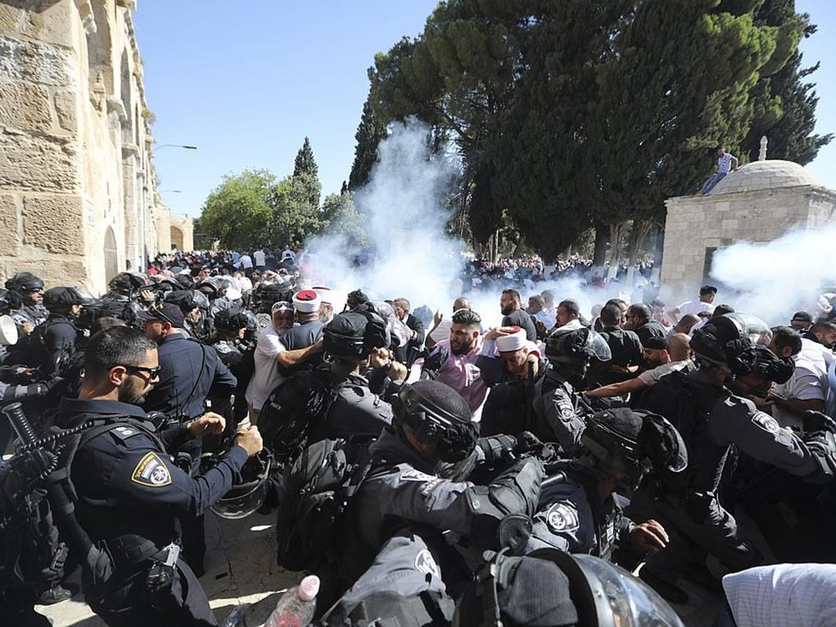 массовые беспорядки в Израиле