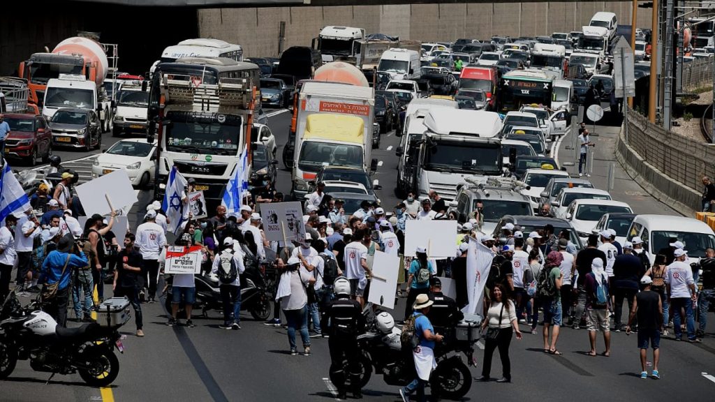 Протесты инвалидов ЦАХАЛ