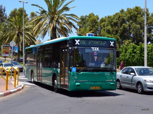 автобусы в Израиле