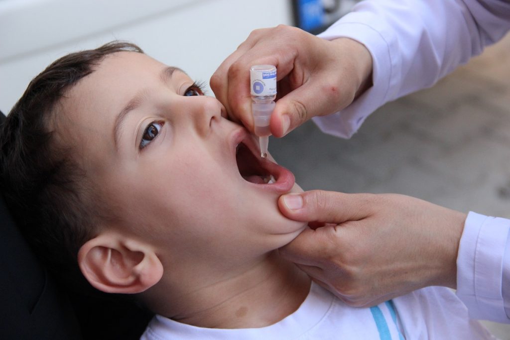 полиомиелит в Израиле