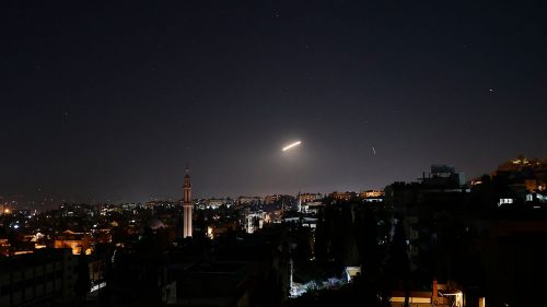 удар Израиля по Сирии