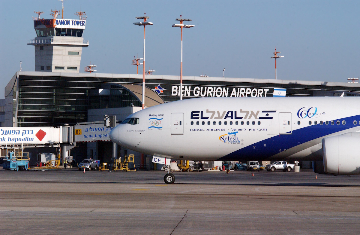 аэропорт Бен-Гурион в Израиле