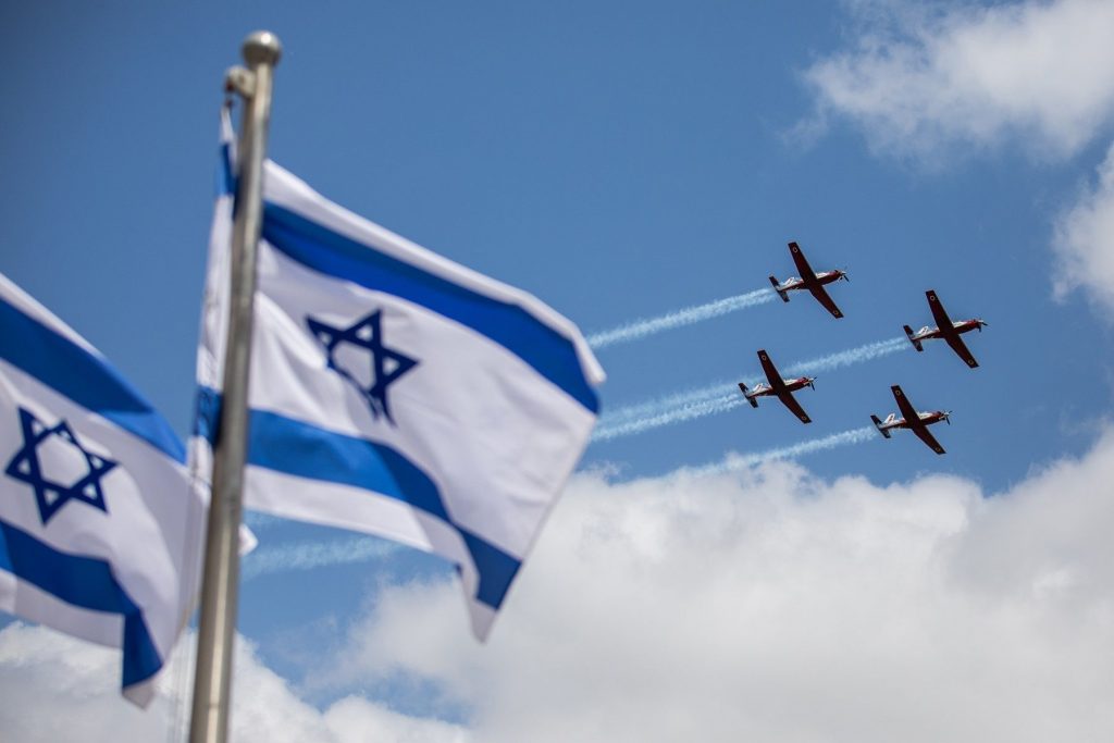 авиапарад в Израиле