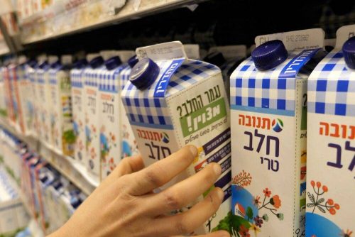 Молочная продукция в Израиле