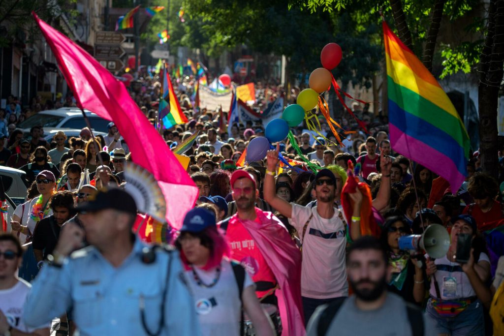 парад гордости в Израиле