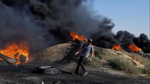 Беспорядки на границе с Газой