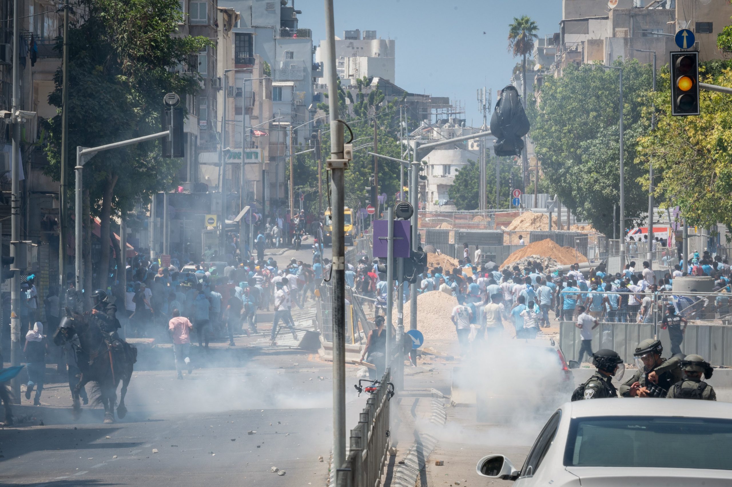 беспорядки в Тель-Авиве